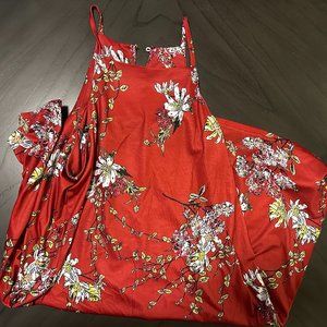 Floral Summer Dress Knee Length NWOT Size XL